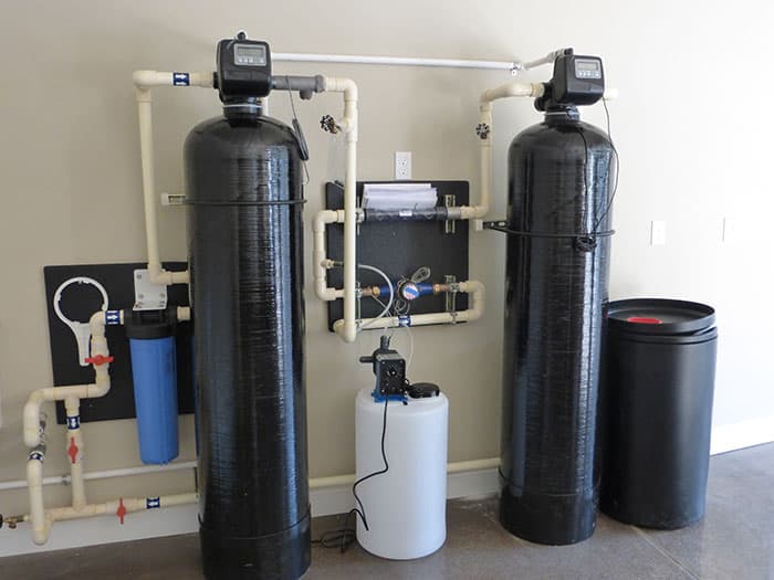 Water Softener, Carbon Filter and Chlorine Injection System Blue Line Water - Pierce, King, Kitsap, Thurston Counties WA